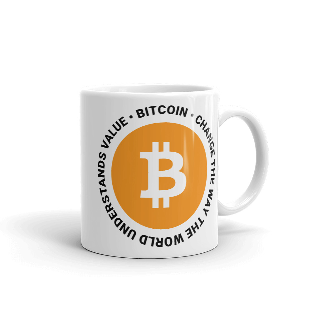 Bitcoin Mug - Dragonchain Store